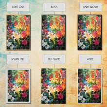 Cargar imagen en el visor de la galería, Flowers Wall Print, Floral Art, Calla Lily Print, Spring Art, Canvas Print, Wall Art, Vertical Art, Congratulations Gift, Country Home Art
