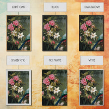 Cargar imagen en el visor de la galería, Flowers Wall Print, Tropical Wall Art, Macaw, Jungle Art Print, Canvas Print, Wall Art, 3 Piece Wall Art, Modern Office Art, Wedding Gift
