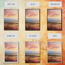 Load image into Gallery viewer, French Countryside Art, 3 Panel Art, Framed Canvas Prints, Extra Large Wall Art, Boho Minimalist Centerpiece Art, Huge Art Painting
