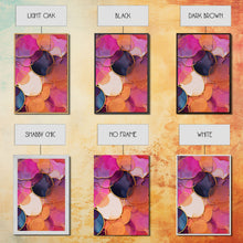 Load image into Gallery viewer, Girly Wall Art, Vibrant Wall Print, Abstract Art Print, Canvas Print, Wall Art, 3 Piece Wall Art, Living Room Prints, Office Wall Decor

