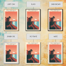 Carregar imagem no visualizador da galeria, Dry Tortugas National Park Travel Poster Print, Canvas Print Wall Art, Florida Travel Art, Midcentury Modern Travel Decor, MCM Wall Art
