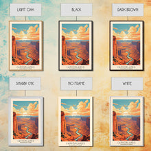 Carregar imagem no visualizador da galeria, Canyonlands National Park Utah Travel Art, National Park Print, Minimalist Travel Art, Midcentury Modern Style Landscape Painting
