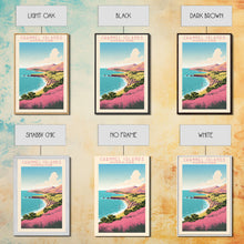 Cargar imagen en el visor de la galería, Channel Island National Park Travel Poster Print, Canvas Print Wall Art, California Travel Art, Midcentury Modern Travel Decor
