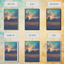 Cargar imagen en el visor de la galería, Football Field, Kids Wall Art, Canvas Print, Wall Hanging, Portrait Art, Soccer Coach Gift, Soccer Wall Art, Family Home Art, Dorm Room Art
