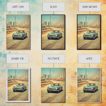 Cargar imagen en el visor de la galería, Classic Car Wall Art, Canvas Print, Wall Hanging, Portrait Art, Car Lover Gift, Sports Car Wall Art, Appreciation Gift, Apartment Wall Decor
