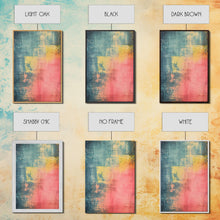 Load image into Gallery viewer, Denim Canvas Print Wall Art, Tie Dye Denim Texture Print On Canvas, Unique Wall Art, Boho Style Art, Minimalist Wall art
