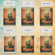 Load image into Gallery viewer, Barbecue Grill, Farmhouse Wall Art, Outdoors Art, Grill Gifts, Canvas Print, Wall Hanging, Portrait Art, Man Cave Art, Office Wall Decor
