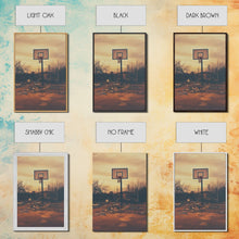 Carregar imagem no visualizador da galeria, Basketball Wall Art, Sports Wall Art, Canvas Print, Wall Hanging, Portrait Art, Family Home Decor, Housewarming Gift, College Dorm Decor
