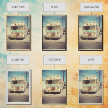 Carregar imagem no visualizador da galeria, Bus, Urban Wall Art, City Art Print, Canvas Print, Wall Hanging, Portrait Art, Urban Art, Apartment Wall Decor, Family Room Art, RV Decor
