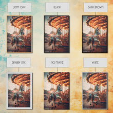 Load image into Gallery viewer, Vintage Circus Photography Print, Framed Canvas Art, Cool Wall Art, Circus Art, Circus Poster, Printable Wall Art, Pop Art

