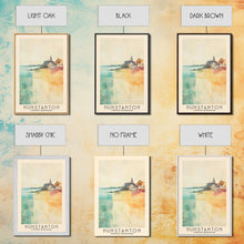 Cargar imagen en el visor de la galería, Hunstanton, United Kingdom Watercolor Print, Vacation Gift, United Kingdom Wall Art, Beach Painting, Beach Decor, Beach Or Lakehouse Art
