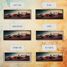 Carregar imagem no visualizador da galeria, Formula 1 wall art print Motivation office wall decor Formula one car poster Modern living room home decor F1 Large framed canvas gifts
