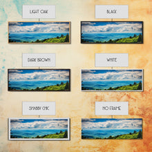 Load image into Gallery viewer, Blue Ridge Mountains Panoramic Wall Art, Bluebridge Mountains National Parkway, Beautiful Cabin Decor, Boho Photography Wall Art Print
