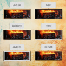 Carregar imagem no visualizador da galeria, A Dumpster Fire, Canvas Wall Art, Modern Art, Urban Art, Wall Print
