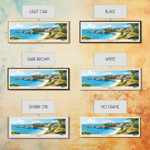 Carregar imagem no visualizador da galeria, Ahtopol, Bulgaria Panoramic Beach Print, Vacation Gift, Bulgaria Wall Art, Beach Painting, Beach Decor, Beach Painting

