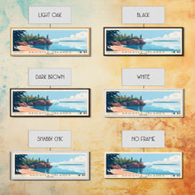 Carregar imagem no visualizador da galeria, Apostle Islands, Wisconsin Panoramic Beach Print, Vacation Gift, Wisconsin Wall Art, Beach Painting, Beach Decor, Beach Painting
