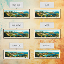 Carregar imagem no visualizador da galeria, Archipelago of La Maddalena, Italy Panoramic Print, Vacation Gift, Italy Wall Art, Vacation Wall Art, Vacatation Memories, Beach Decor, Beach Or Lakehouse Art
