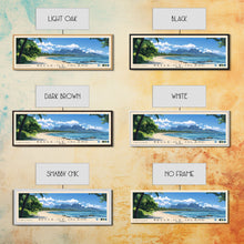 Cargar imagen en el visor de la galería, Belle-Ile Island, France Panoramic Print, Vacation Gift, France Wall Art, Vacation Wall Art, Vacatation Memories, Beach Decor, Beach Or Lakehouse Art
