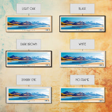 Cargar imagen en el visor de la galería, Cavancha, Chile Panoramic Print, Vacation Gift, Chile Wall Art, Beach Painting, Beach Decor, Large Wall Art, Wood Frame Art
