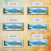 Cargar imagen en el visor de la galería, Chiemsee, Germany Panoramic Print, Vacation Gift, Germany Wall Art, Beach Painting, Beach Decor, Beach Or Lakehouse Art
