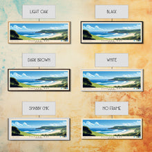Cargar imagen en el visor de la galería, Coffee Bay, South Africa Panoramic Print, Vacation Gift, South Africa Wall Art, Beach Painting, Beach Decor, Beach Or Lakehouse Art

