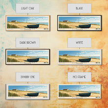 Load image into Gallery viewer, Dungeness, United Kingdom Panoramic Print, Vacation Gift, United Kingdom Wall Art, Beach Painting, Beach Decor, Beach Or Lakehouse Art
