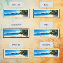 Cargar imagen en el visor de la galería, Fitzroy Island, Australia Panoramic Print, Vacation Gift, Australia Wall Art, Beach Painting, Beach Decor, Beach Or Lakehouse Art
