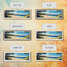 Cargar imagen en el visor de la galería, Flaherty Beach, Australia Panoramic Beach Print, Vacation Gift, Australia Wall Art, Beach Painting, Beach Decor, Beach Painting
