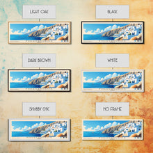 Cargar imagen en el visor de la galería, Folegandros, Greece Panoramic Print, Vacation Gift, Greece Wall Art, Vacation Wall Art, Vacatation Memories, Beach Decor, Beach Or Lakehouse Art
