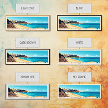 Carregar imagem no visualizador da galeria, Formentera, Spain Panoramic Beach Print, Vacation Gift, Spain Wall Art, Beach Painting, Beach Decor, Beach Painting
