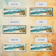 Carregar imagem no visualizador da galeria, Gili Trawangan, Indonesia Panoramic Print, Vacation Gift, Indonesia Wall Art, Beach Painting, Beach Decor, Large Wall Art, Wood Frame Art
