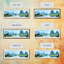 Cargar imagen en el visor de la galería, Ho Coc, Vietnam Panoramic Beach Print, Vacation Gift, Vietnam Wall Art, Beach Painting, Beach Decor, Beach Painting

