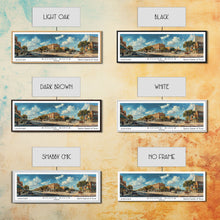 Carregar imagem no visualizador da galeria, Round Rock Texas Panoramic Print, Elegant Framed Canvas Print, Travel Poster Art, Living Room Decor, Home Wall Art
