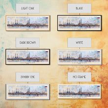 Carregar imagem no visualizador da galeria, Astrakhan Russia Travel Print Wall Art, Panoramic City Art, Travel Art, Wall Decor, Vacation Gift, Framed Canvas Print Or Metal Art
