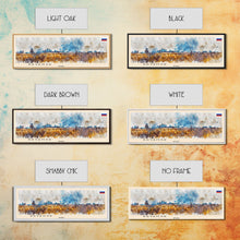 Carregar imagem no visualizador da galeria, Bryansk Russia Travel Print Wall Art, Panoramic City Art, Travel Art, Wall Decor, Vacation Gift, Framed Canvas Print Or Metal Art
