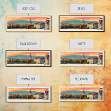 Cargar imagen en el visor de la galería, Chita Russia Travel Print Wall Art, Panoramic City Art, Travel Art, Wall Decor, Vacation Gift, Framed Canvas Print Or Metal Art
