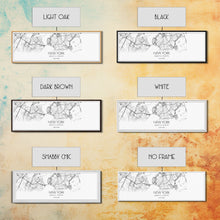 Load image into Gallery viewer, Panoramic New York City Map, New York Art, Map Print, Minimalist Wall Art, Canvas Art, Housewarming Gift, Street Map Art, Closing Gift
