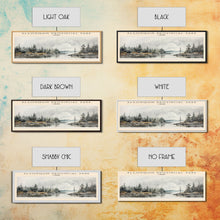 Carregar imagem no visualizador da galeria, Algonquin Provincial Park Travel Print Wall Art, Travel Poster Print, Retro Style Home Decor, Wall Hanging, Travel Gift Idea, Metal Art
