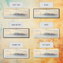 Load image into Gallery viewer, CN Tower Framed Canvas Print Travel Poster | Wall Art | Home Decor | Gift For Travel Lover | Wall Hanging | Original Art
