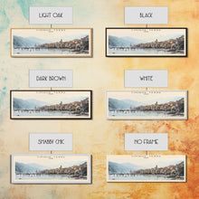 Cargar imagen en el visor de la galería, Cinque Terre Travel Poster Print, Framed Canvas Wall Art, Metal Wall Art, COUNTRY art, Gift For Him, Travel Wall Art, Travel Lover Gift
