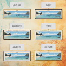Carregar imagem no visualizador da galeria, Fernando de Noronha COUNTRY | Framed Travel Poster Canvas Print | Trendy Wall Art | Watercolor Painting | Living Room Art | Unique Art
