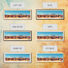 Load image into Gallery viewer, Banfora, Burkina Faso Panoramic Travel Poster Canvas Print, Banfora, Burkina Faso Painting, Burkina Faso Art, Banfora Travel Art, Guest Room Painting
