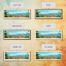 Load image into Gallery viewer, Bertoua, Cameroon Travel Poster Panoramic Canvas Print, Bertoua, Cameroon Painting, Cameroon Art, Bertoua Travel Art, Guest Room Painting
