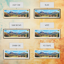 Cargar imagen en el visor de la galería, Cobija, Bolivia Panoramic Travel Poster Canvas Print, Cobija, Bolivia Painting, Bolivia Art, Cobija Travel Art, Guest Room Painting
