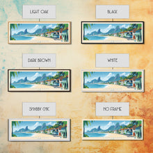 Cargar imagen en el visor de la galería, Contagem, Brazil Panoramic Travel Poster Canvas Print, Contagem, Brazil Painting, Brazil Art, Contagem Travel Art, Guest Room Painting

