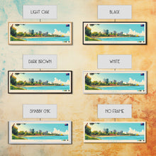 Load image into Gallery viewer, Darwin, Australia Travel Poster Panoramic Canvas Print, Darwin, Australia Painting, Australia Art, Darwin Travel Art, Guest Room Painting
