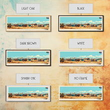 Load image into Gallery viewer, Diepsloot, South Africa Panoramic Travel Poster Canvas Print, Diepsloot, South Africa Painting, South Africa Art, Diepsloot Travel Art, Living Room Painting
