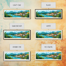 Cargar imagen en el visor de la galería, Feira de Santana, Brazil Panoramic Travel Poster Canvas Print, Feira de Santana, Brazil Painting, Brazil Art, Feira de Santana Travel Art, Living Room Painting
