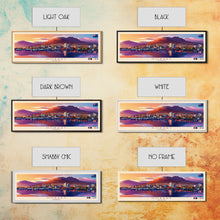 Cargar imagen en el visor de la galería, Hobart, Australia Panoramic Travel Poster Canvas Print, Hobart, Australia Painting, Australia Art, Hobart Travel Art, Guest Room Painting
