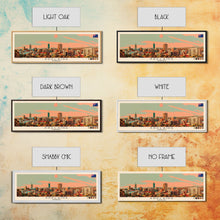 Carregar imagem no visualizador da galeria, Adelaide, Australia Panoramic Canvas Print, Adelaide, Australia Painting, Australia Art, Adelaide Travel Poster, Travel Art, Guest Room Painting

